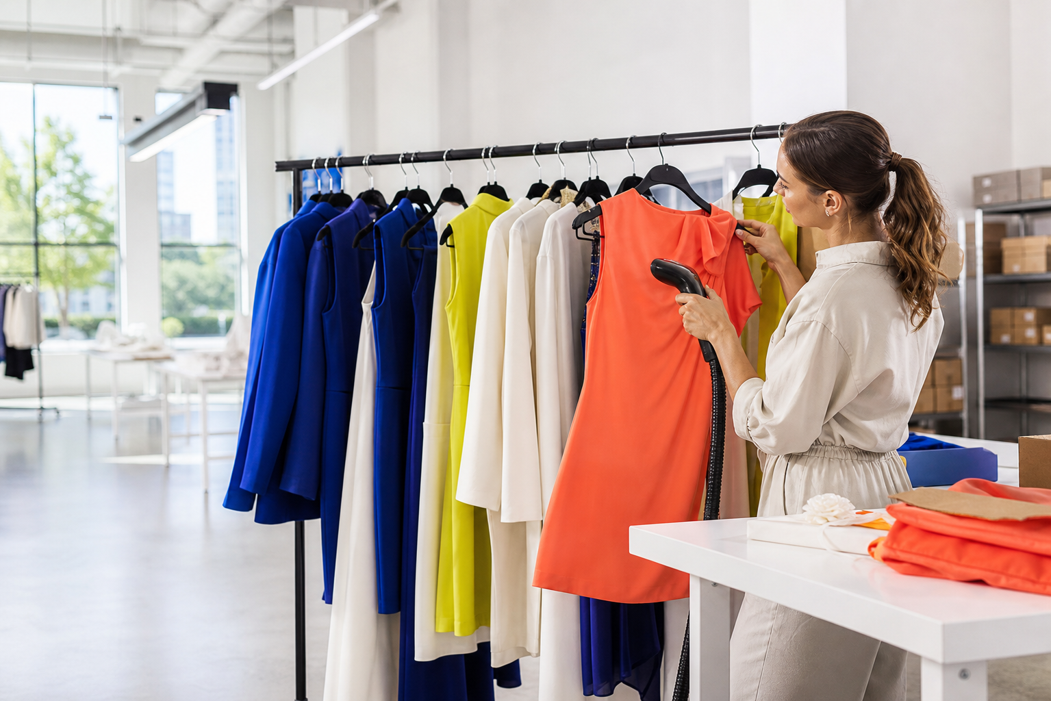 Fashion garment care and fulfillment at ITG