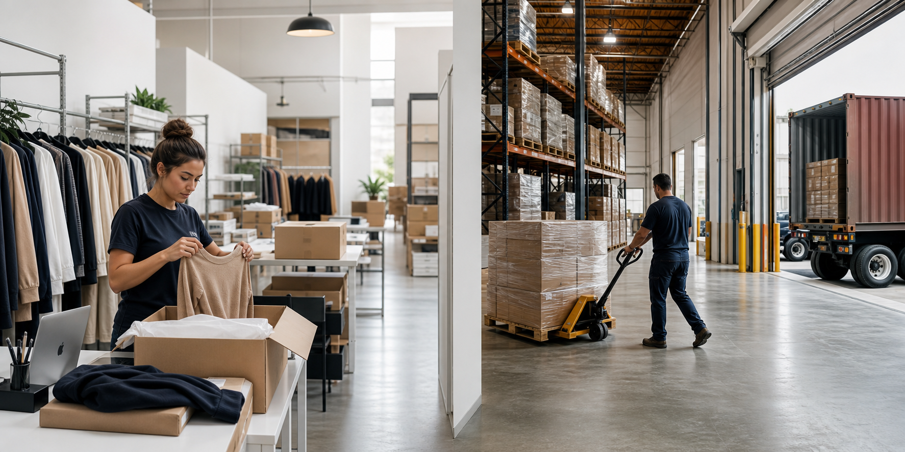 ITG fashion ecommerce and bulk B2B warehouse operations